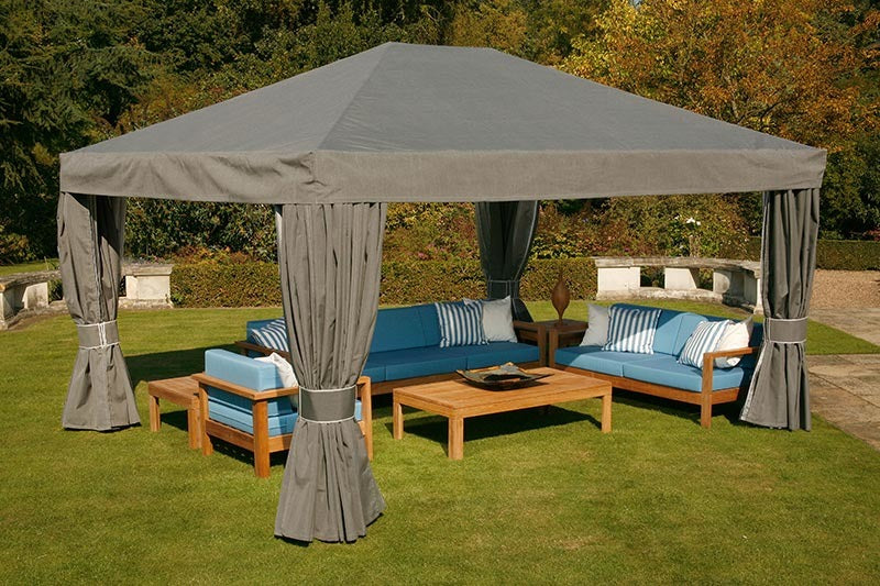 Linear Rectangular Outdoor Coffee Table