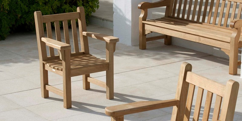 London Teak Outdoor Armchair
