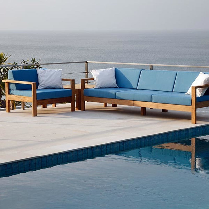 Linear Square Outdoor Coffee Table