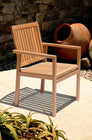 Linear Teak Armchair
