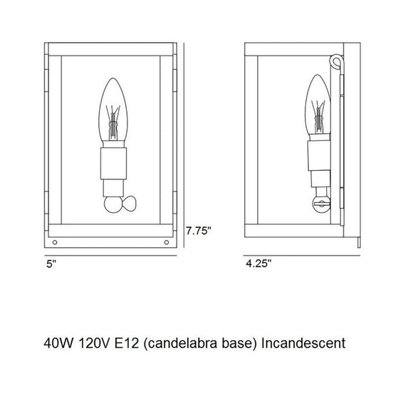 Box Wall Light
