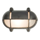 Oval Bulkhead Light with Eyelid Shield
