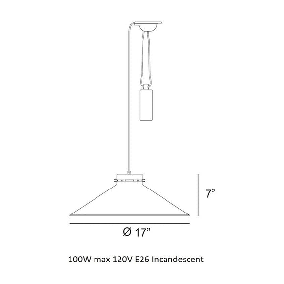 Original BTC Codie Rise and Fall Pendant Light - 2Modern