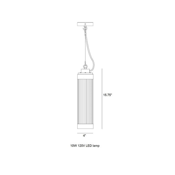 Pillar Pendant Light