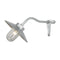 Exterior Canted Bracket Light  option Galvanized