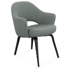 Saarinen Executive Arm Chair with Wooden Legs