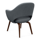 Saarinen Executive Arm Chair with Wooden Legs