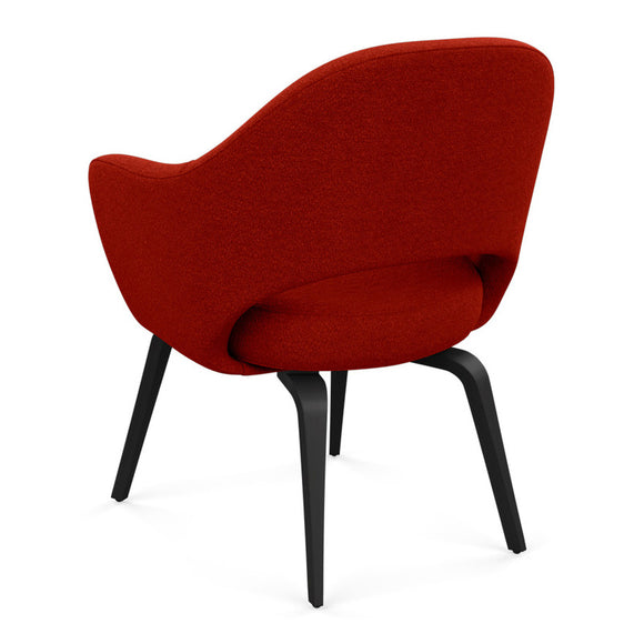 Saarinen Executive Arm Chair with Wooden Legs