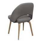 Saarinen Executive Armless Chair with Wooden Legs