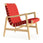 Risom Lounge Chair with Arms