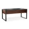 Corridor Desk  option 6521 CWL - Chocolate Stained Walnut