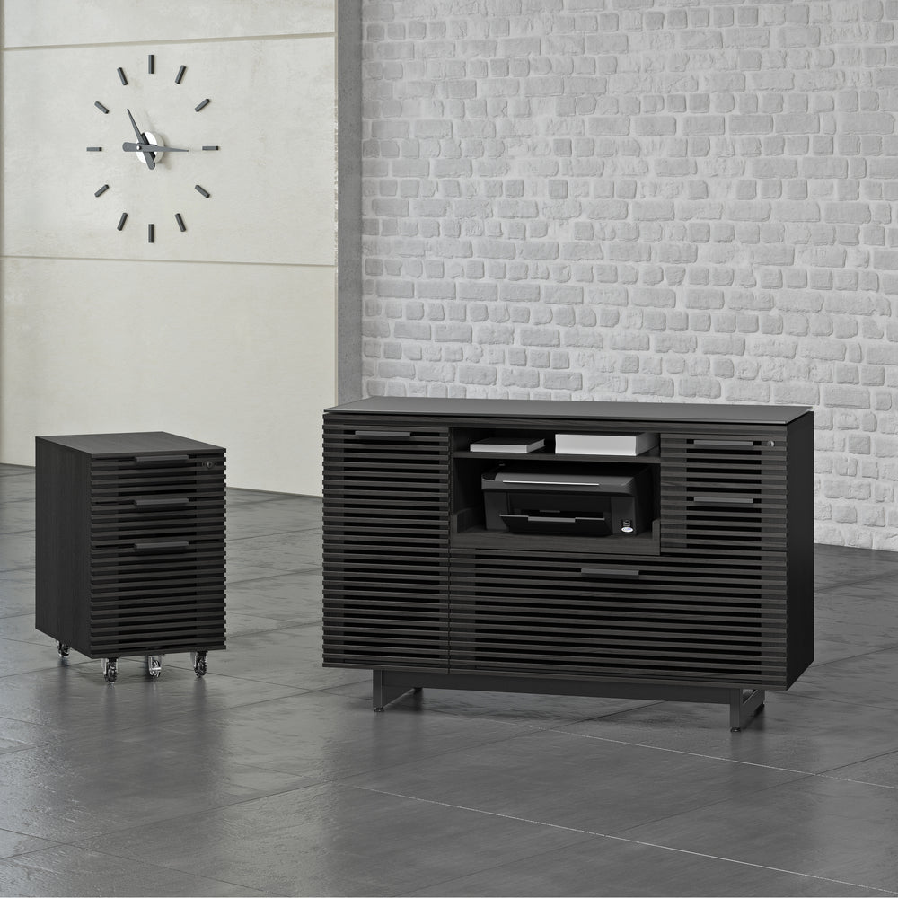 Corridor Mobile File Pedestal