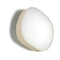 Guijarros 6 Wall and Ceiling Sconce  option Ivory White