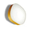 Guijarros 6 Wall and Ceiling Sconce  option Yellow