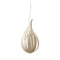Raindrop Suspension Light  option Ivory White