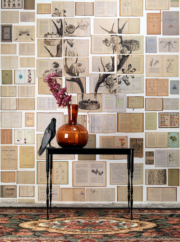 EKA-02 Biblioteca Mural Wallpaper