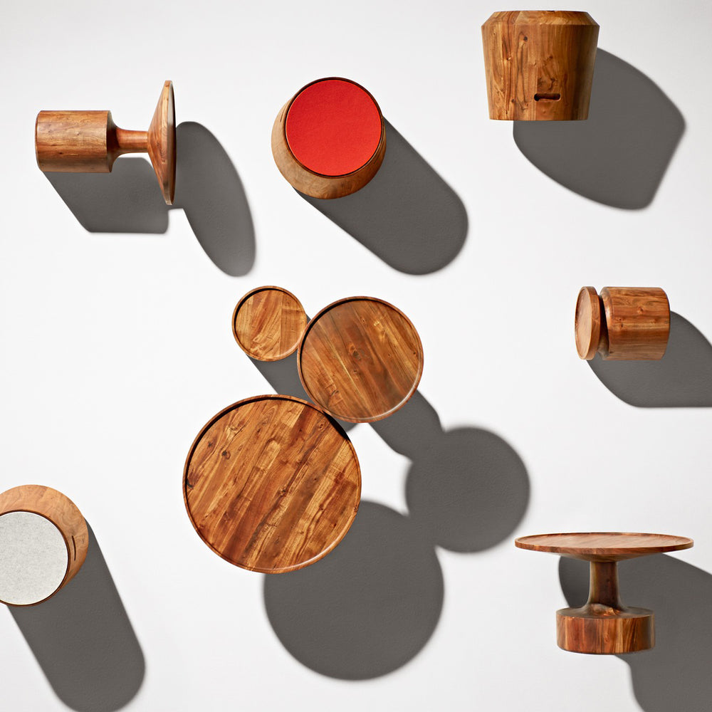 Turn Tall Side Table