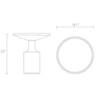 Turn Tall Side Table