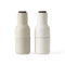 Bottle Grinders (Set of 2)  option Ceramic Sand / Walnut