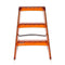 Upper Folding Stepladder  option Orange Red