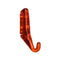 Hanger Hooks (Set of 4)  option Transparent Orange Red