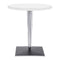 TopTop Round Table  option White