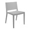 Lizz Matte Chair (Set of 2)  option Grey
