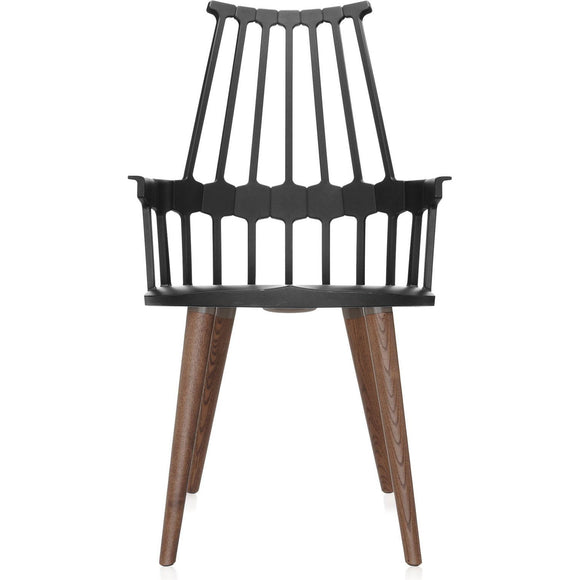 Comback Chair With Four Wooden Legs (Set of 2)