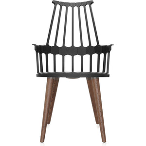 Comback Chair With Four Wooden Legs (Set of 2)