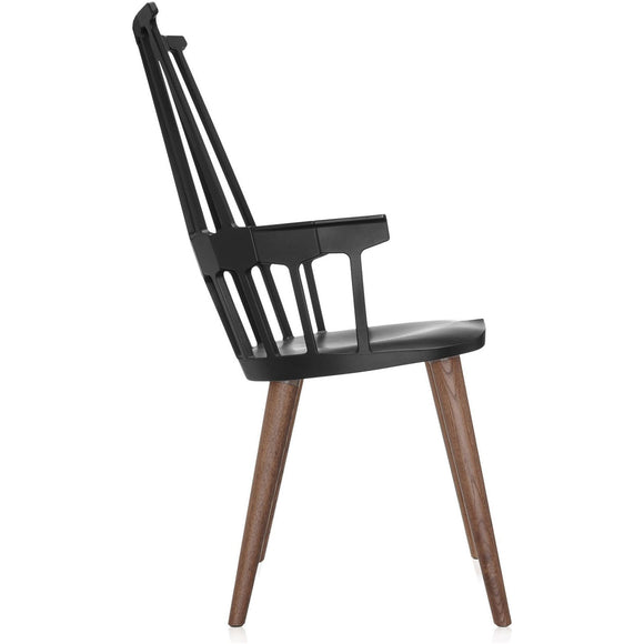 Comback Chair With Four Wooden Legs (Set of 2)