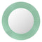 All Saints Mirror  option Aquamarine Green