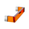 Towel Rack Rail  option Tangerine