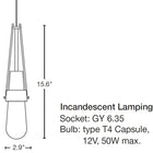 Link Low Voltage Mini Pendant Light