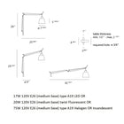 Tolomeo Table Lamp With Shade