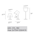 Melampo Table Lamp