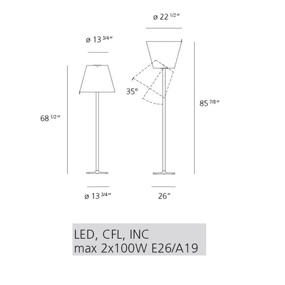 Melampo Floor Lamp