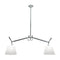Tolomeo Double Shade Suspension  option Fiber