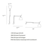 Tolomeo Wall with Shade