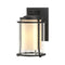 Meridian Outdoor Sconce  option Black