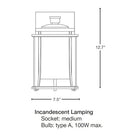 Meridian Outdoor Sconce