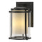 Meridian Large Outdoor Sconce  option Black