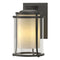 Meridian Large Outdoor Sconce  option Natural Iron