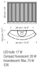 Estadio Wall Light