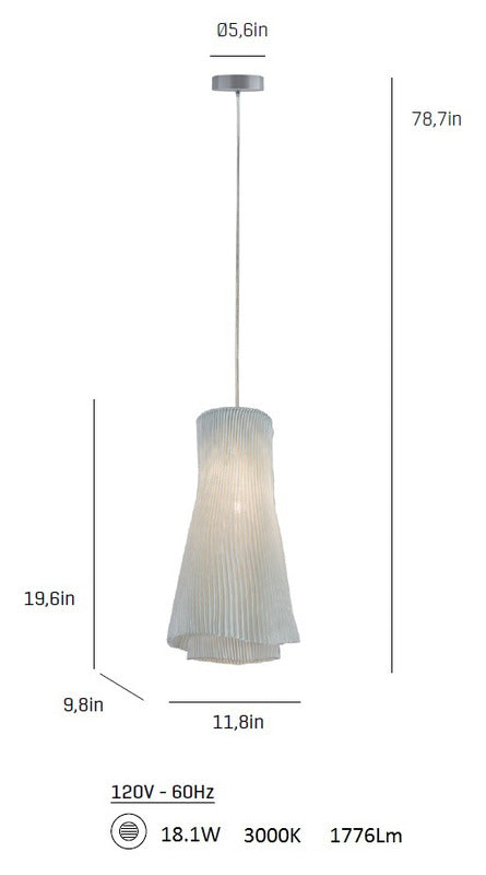 Tempo Andante Pendant Light