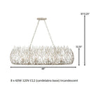 Bask Linear Pendant Light