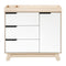 Hudson 3-Drawer Changer Dresser with Changing Tray  option Washed Natural/White