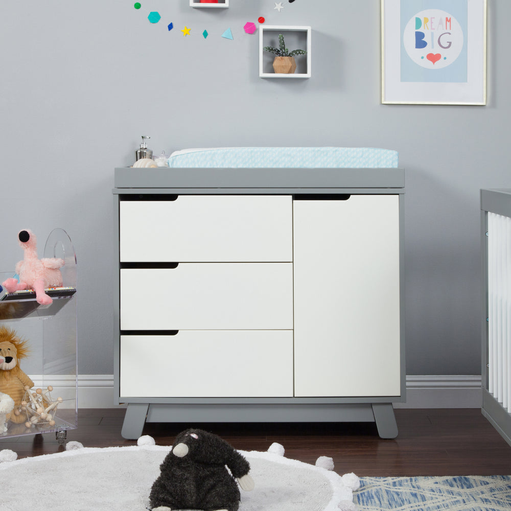 Hudson 3-Drawer Changer Dresser with Changing Tray