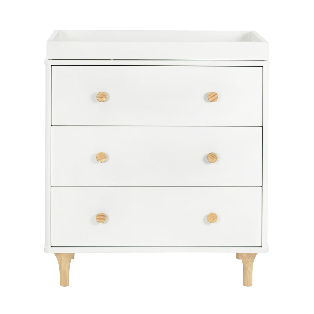 Lolly 3 Drawer Dresser Changer with Removable Changing Tray