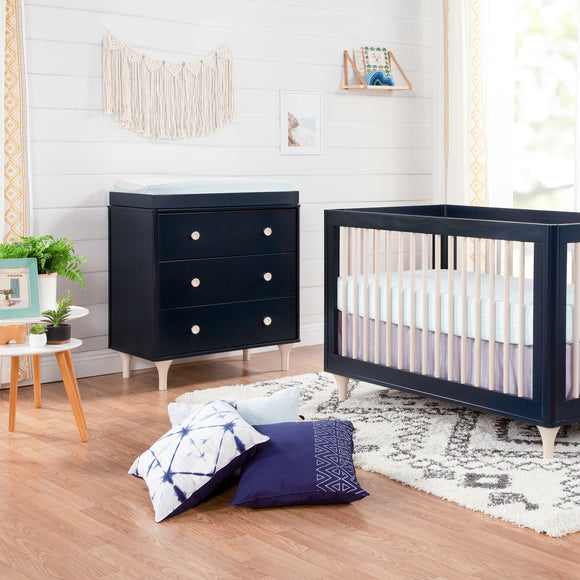 Babyletto Lolly 3 Drawer Dresser Changer with Removable Changing Tray - 2Modern Babyletto Lolly 3 Drawer Dresser Changer with Removable Changing Tray - 2Modern