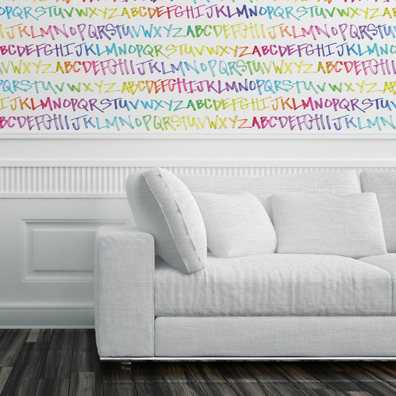 NYC Alphabet Wallpaper